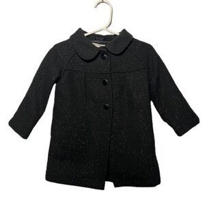 Gymboree Black Kids Coat | 12-24 mos | EUC